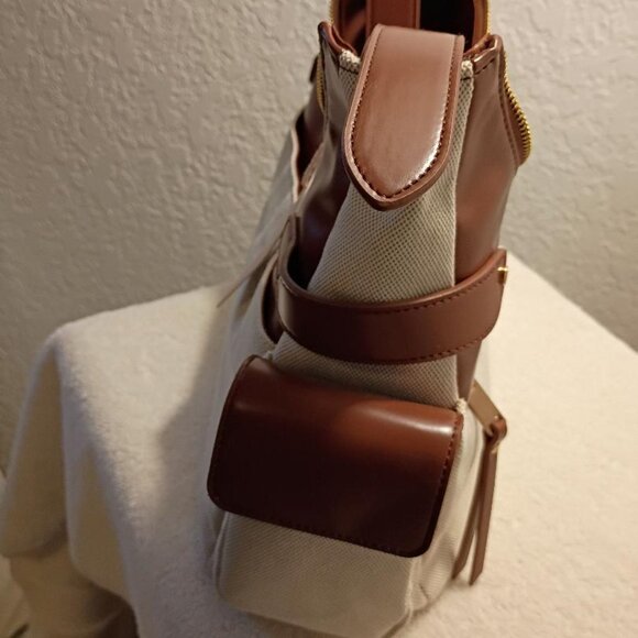 Izzie Fiorelli Women's Shoulder Bag, Natural - Picture 4 of 7